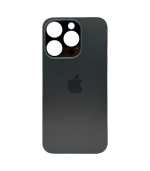 Tapa Trasera para iPhone 14 Pro Negro (Big Hole) (sin pega)