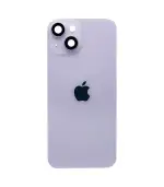 Tapa Trasera para iPhone 14 Morado (Con marco y Bisel)