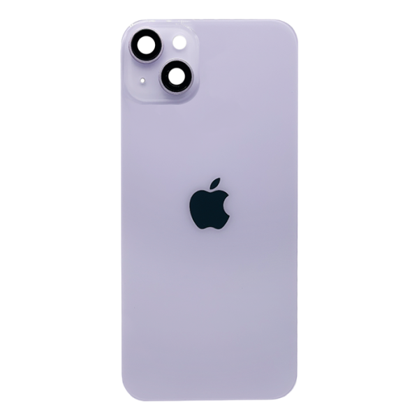 Tapa Trasera para iPhone 14 Plus Morado (Con marco y Bisel)