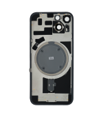 Tapa Trasera para iPhone 14 Negro (Con marco y Bisel) - Imagen 2