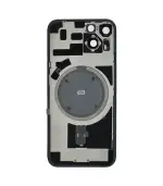 Tapa Trasera para iPhone 14 Negro (Con marco y Bisel) - Imagen 2