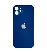 Tapa Trasera para iPhone 12 Azul (Con pega)