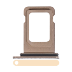 Bandeja Single SIM para iPhone 11 Pro / 11 Pro Max (Dorado)