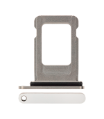 Bandeja Single SIM para iPhone 12 Pro / 12 Pro Max / 13 Pro / 13 Pro Max (Blanco)