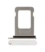 Bandeja Single SIM para iPhone 12 Pro / 12 Pro Max / 13 Pro / 13 Pro Max (Blanco)