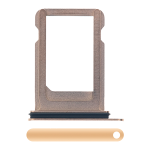 Bandeja Single SIM para iPhone X (Dorado)