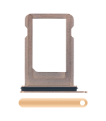 Bandeja Single SIM para iPhone X (Dorado)