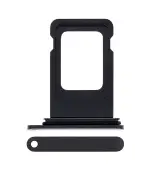 Bandeja Single SIM para iPhone XR (Negro)
