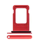 Bandeja Single SIM para iPhone XR (Rojo)