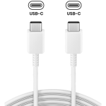 Cable USB-C a C para Samsung (OEM Pull Grade: New) (Blanco)