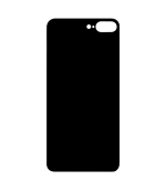 Tapa Trasera para iPhone 8 Plus Negro (Con pega) - Imagen 2