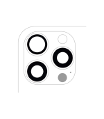 Lente de Camara Trasera sin bisel para iPhone 15 Pro Max (Zafiro) (Premium)