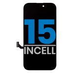Pantalla para iPhone 15 (Aftermarket: AQ7/Incell)