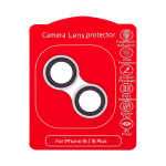 (Blanco)-(Claro) iPhone 16 / 16 Plus-Protector de Lente de Cámara