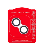 (Blanco)-(Claro) iPhone 16 / 16 Plus-Protector de Lente de Cámara