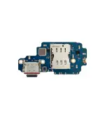 Puerto de Carga con Lector de SIM para Samsung Galaxy S22 Ultra 5G (Premium) - Imagen 2