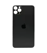 Tapa Trasera para iPhone 11 Pro Max Negro (Space Gray) (Con pega)