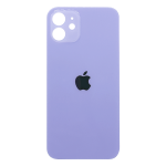 Tapa Trasera para iPhone 12 Morado (Con pega)