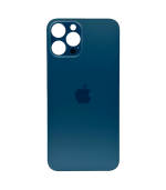 Tapa Trasera para iPhone 12 Pro Max Azul (Azul pacifico) (Con pega)