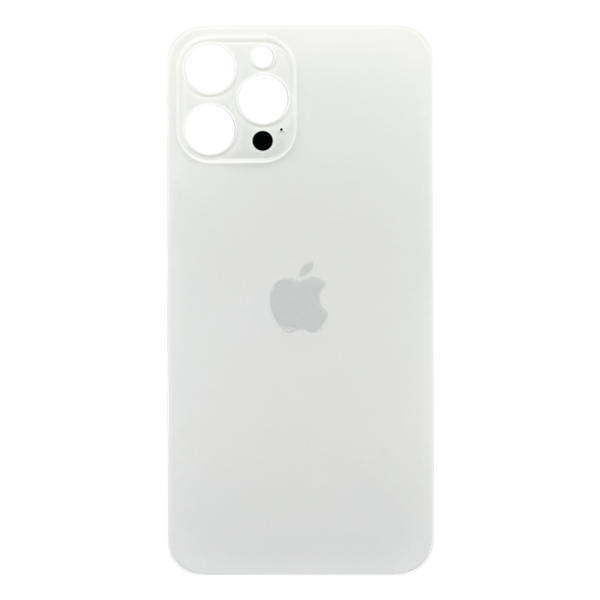 Tapa Trasera para iPhone 12 Pro Max Blanco (Silver) (Con pega)