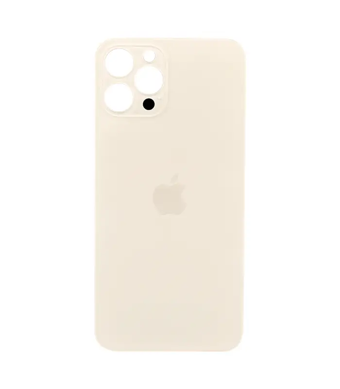 Tapa Trasera para iPhone 12 Pro Max Dorado (Gold) (Con pega) 0 Tapa Trasera para iPhone 12 Pro Max Dorado (Gold) (Con pega) - Imagen 1