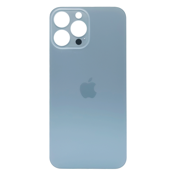 Tapa Trasera para iPhone 13 Pro Max Azul (Azul sierra) (Con pega)
