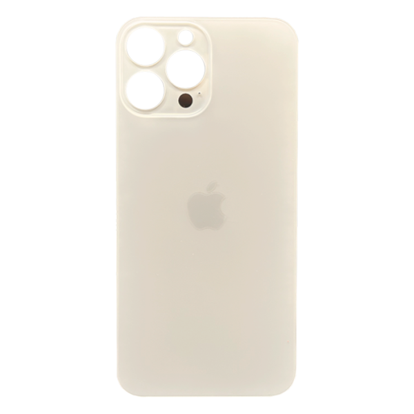 Tapa Trasera para iPhone 13 Pro Max Dorado (Gold) (Con pega)