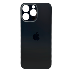 Tapa Trasera para iPhone 14 Pro Max Negro (Grafito) (Con pega)