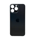 Tapa Trasera para iPhone 14 Pro Max Negro (Grafito) (Con pega)