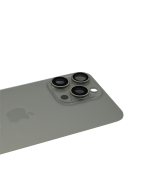 Tapa Trasera para iPhone 15 Pro Max Gris con marco (Titanio natural) (Con pega) - Imagen 5