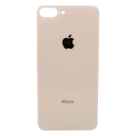 Tapa Trasera para iPhone 8 Plus Dorado (Gold) (Con pega)