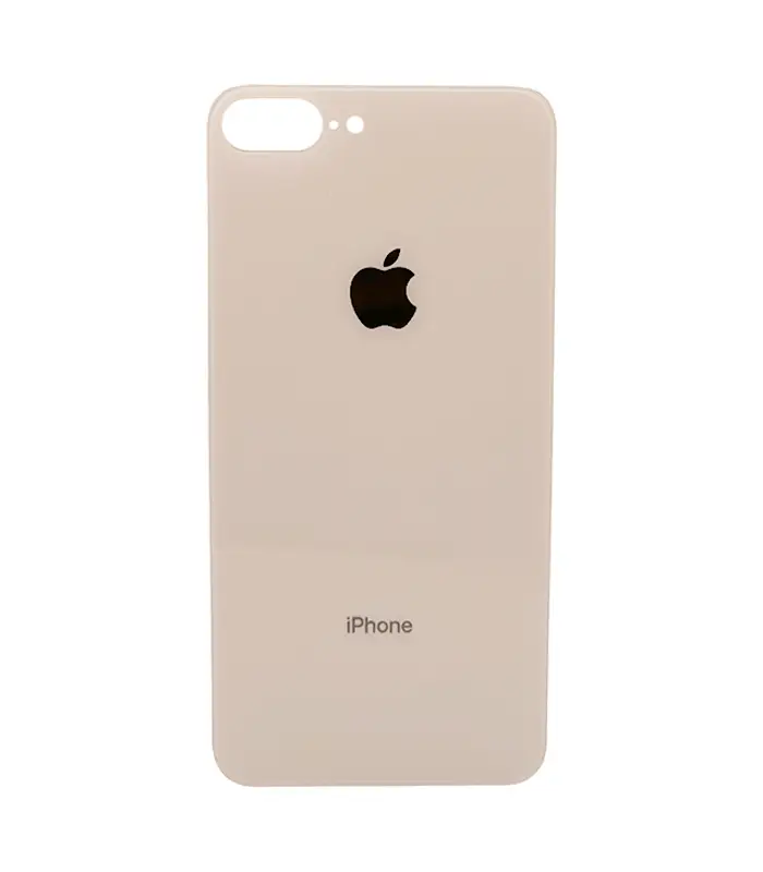 Tapa Trasera para iPhone 8 Plus Dorado (Gold) (Con pega) 0 Tapa Trasera para iPhone 8 Plus Dorado (Gold) (Con pega) - Imagen 1