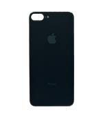 Tapa Trasera para iPhone 8 Plus Negro (Con pega)