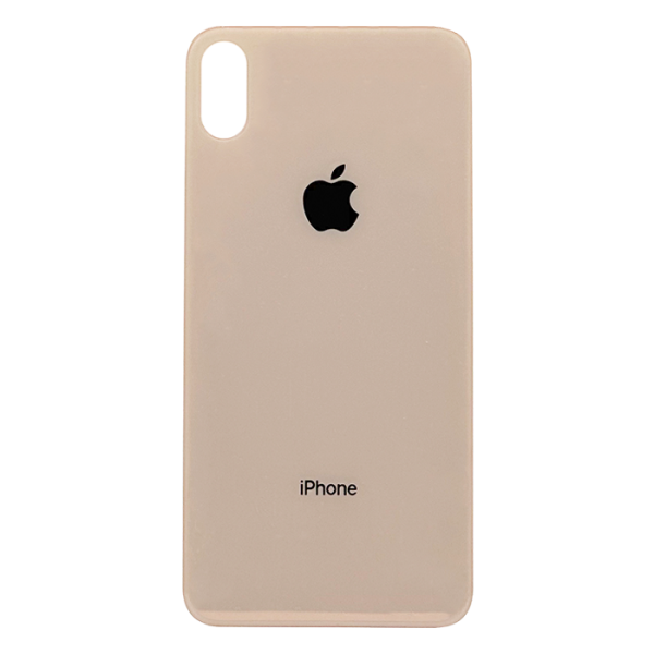 Tapa Trasera para iPhone XS Max Dorado (Gold) (Con pega)