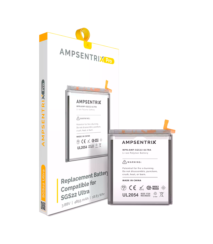 bateria ampsentrix pro s22 ultra 0 Bateria para Samsung Galaxy S22 Ultra 5G (AmpSentrix Pro) - Imagen 1