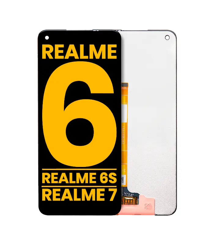 7 Pantalla LCD Sin Marco Compatible Para Realme 6 / 6S / 7 (Refurbished - Imagen 1