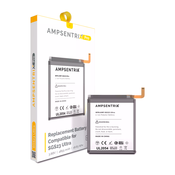 Bateria para Samsung Galaxy S23 Ultra (AmpSentrix: Pro)