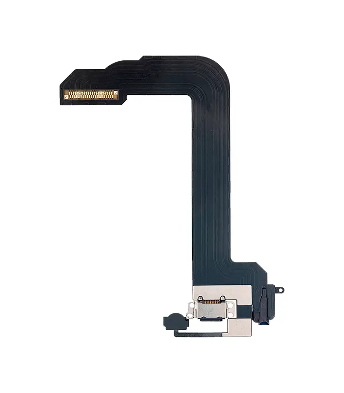 Flex de Carga con Conector de auriculares para iPod Touch 6 _ IPod Touch 7 (Negro) 0 Flex de Carga con Conector de auriculares para iPod Touch 6 / IPod Touch 7 (Negro) - Imagen 1