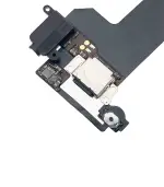 Flex de Carga con Conector de auriculares para iPod Touch 6 / IPod Touch 7 (Negro) - Imagen 3