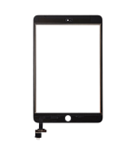 Mica Tactil Con Chip IC para IPad Mini 3 (Sin Botón De Inicio Instalado) (Aftermarket: AM Plus) (Negro) - Imagen 2