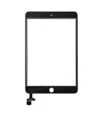 Mica Tactil Con Chip IC para IPad Mini 3 (Sin Botón De Inicio Instalado) (Aftermarket: AM Plus) (Negro) - Imagen 2