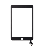Mica Tactil Con Chip IC para IPad Mini 3 (Sin Botón De Inicio Instalado) (Aftermarket: AM Plus) (Negro) - Imagen 3