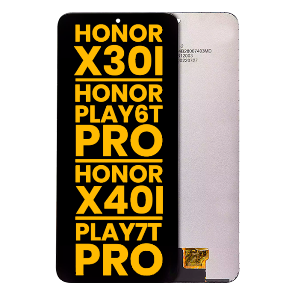 Pantalla LCD Con Marco para Honor X30i / Honor X8 / Honor Play6T Pro / Honor X40i / Play7T Pro (Refurbished)
