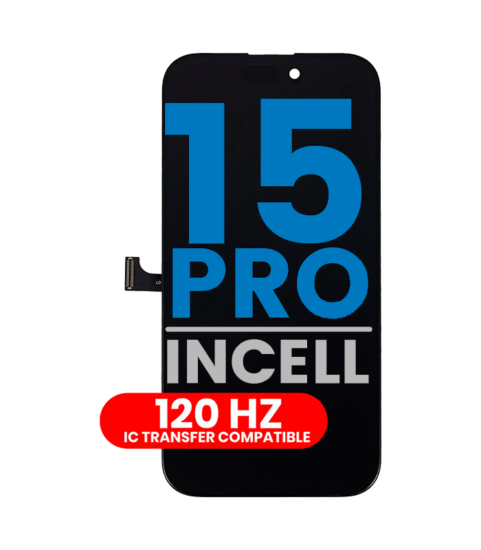 Pantalla LCD para iPhone 15 Pro (Aftermarket- Incell) (120Hz) 0 Pantalla LCD para iPhone 15 Pro (Aftermarket: AQ7/Incell) (120Hz) - Imagen 1