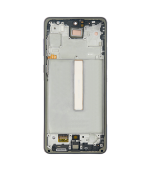 Pantalla OLED Con Marco para Samsung Galaxy A73 (A735 / 2022) (Original) (Gris) - Imagen 2