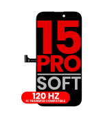 Pantalla OLED para IPhone 15 Pro (Aftermarket Pro: XO7 Soft) (120Hz)