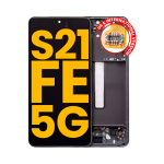Pantalla OLED Con Marco para Samsung Galaxy S21 FE 5G (Versión Estadounidense E Internacional) (Original)