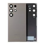 Tapa Trasera Con Lente De Cámara Para Samsung Galaxy S25 Ultra 5G (Service Pack) (Gris Titanio)