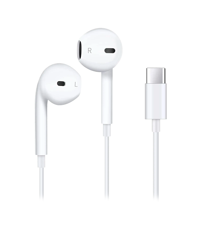 earpods tipo c 0 EarPods (Conector Tipo C) para IPhone / IPad / IPod (Nuevo Grado OEM) - Imagen 1