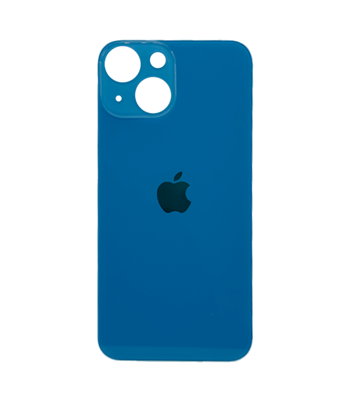 13 mini azul 0 Tapa trasera para iPhone 13 Mini Azul (Sin pega) (Big hole) - Imagen 1